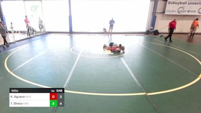 60 lbs Rr Rnd 3 - Kruz Aguayo, Team Gotcha Blue vs Tallon Sharp, Iron Horse Wrestling Club