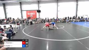 89 kg Prelims - Ethan Rossman, M2 Gold vs Ben Kueter, Sebolt Wrestling Academy