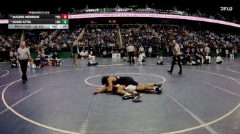 3A 150 lbs Champ. Round 1 - Adam Attia, Ledford Senior High School vs Jakobe Newman, Person