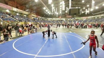 70 lbs Quarterfinal - Kymani Peak, Ready RP Nationals Wrestling Team vs Tucker Hoffschneider, Bear Cave WC