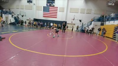 132 lbs Round 2 - Auzzy Carter, Powell Middle School vs Felix Matthiesen, Worland Middle School