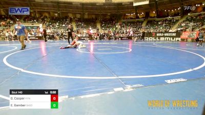 70 lbs Semifinal - Gage Cooper, Fitness Fight Factory Wrestling Club vs Ezra Gamber, Shootbox