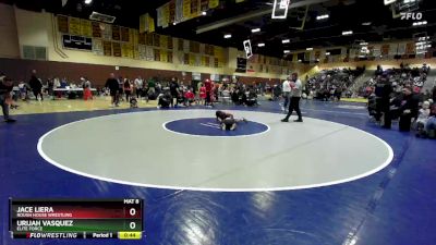 71 lbs Quarterfinal - Jace Liera, Rough House Wrestling vs Urijah Vasquez, Elite Force