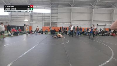 100 lbs Round 7 (10 Team) - EJ Pokorny, Kardiac Kidz vs Mason Mamich, Brecksville
