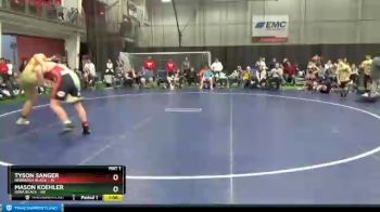 250 lbs Round 4 (6 Team) - Mason Koehler, Iowa Black vs Tyson Sanger, Nebraska Black