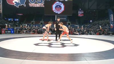 126 lbs Cons. Rd Of 64 - Philip Streff, Nebraska vs Seth Hall, Utah