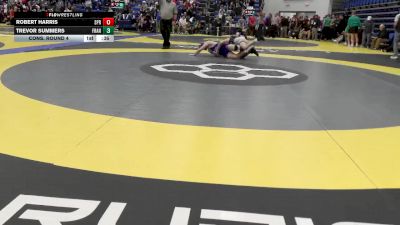 144 lbs Cons. Round 4 - Trevor Summers, Franklin vs Robert Harris, Springfield