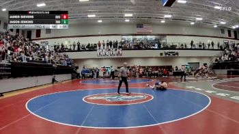 132 lbs Semis & 3rd Wb (16 Team) - James Sievers, Social Circle vs Jason Jenkins, Trion