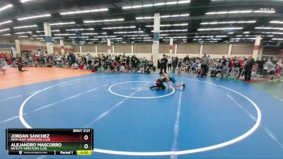 96-98 lbs Round 3 - Jordan Sanchez, Dead Shot Wrestling Club vs Alejandro Mascorro, NB Elite Wrestling Club