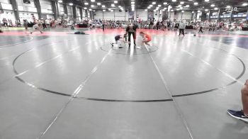 70 lbs Rr Rnd 1 - Mia Emili, The Hunt Wrestling Club Black vs Alexander Bramer Kuntz, All-American Wrestling Club Red