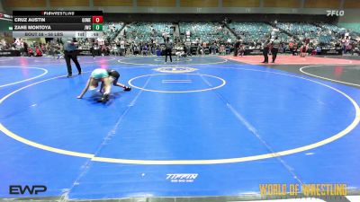 58 lbs 2nd Place - Cruz Austin, Gomez Brothers Grappling Academy vs Zane Montoya, Juggernaut Wrestling Club
