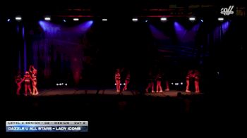 Dazzle U All Stars - Lady Icons [2026 L4 Senior - D2 - Medium Day 2] 2026 Spirit Cheer Grand Nationals