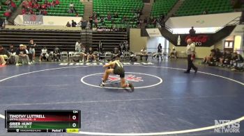 134 lbs Semifinals (8 Team) - Timothy Luttrell, Smiths Station Hs vs Grier Hunt, Enterprise HS