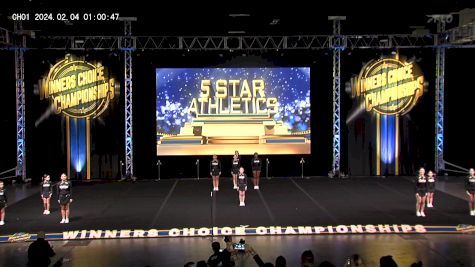 5 Star Athletics - Classy Crystals [2024 Youth Level 1 D2 USASF Cheer-Elite Saturday - Day 1] 2024 Winner's Choice Championships - Ft. Lauderdale