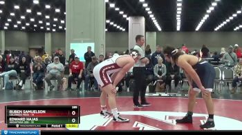 285 lbs Placement (4 Team) - Ruben Samuelson, Colorado Mesa vs Edward Hajas, Augustana (SD)