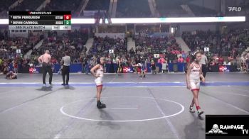 70 lbs Cons. Round 2 - Harley Salazar, Maize vs Karrah Leonard, Maize