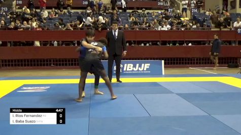 Isai Rios Fernandez vs Ibary Baba Suazo 2024 Pan IBJJF Jiu-Jitsu No-Gi Championship