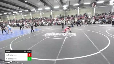 82 lbs Rr Rnd 3 - Mathew Frazier, Southwest Hammers vs Antonio Juarez, Stout Wr Acd
