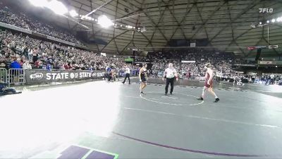 Boys 1B/2B 157 Champ. Round 1 - Sawyer Evans, Cle Elum vs Lex Munoz, La Salle
