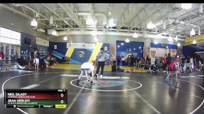 120 lbs Champ. Round 1 - Neil Gilady, Cowboys Wrestling Club vs Sean Herlihy, FL Elite Wrestling Academy