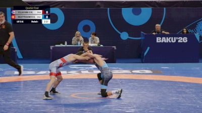 45 kg 1/4 Final - Nelson Villafane Iii, Puerto Rico vs Abdunazar Baatyrkanov, Kyrgyzstan