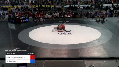 150 lbs Cons 64 #2 - Will Deutschlander, TX vs Brayden Swanson, IL