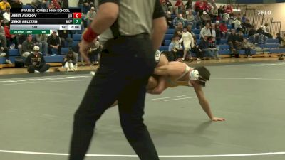 141 lbs Finals (2 Team) - Amir Avazov, LIU vs Zeke Seltzer, Missouri