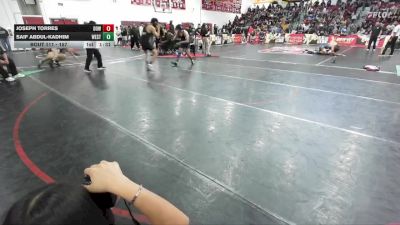 157 lbs Champ. Round 1 - Joseph Torres, Downey vs Saif Abdul-Kadhim, Western