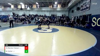 285 lbs Champ. Round 3 - Berkan Ranjbari Saisan, El Camino Real vs Milton Carter, Sj Bosco