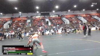 112 lbs Cons. Round 3 - Cash Cailliau, Tampa Bay Tigers Wrestling vs Seth Drennen, Olympia