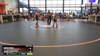 B-24 lbs Round 1 - Slade McNamara, Hammerin Hawks vs Rayce Rood, West Branch Wrestling Club