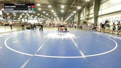 160 lbs Rr Rnd 1 - Izaac Gaines, Team Gotcha vs Joe Baker, Doughboy Black
