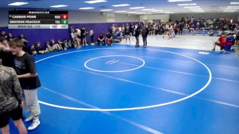 175 lbs Cons. Round 3 - Cassius Powe, Rossview vs Grayson Peacock, Tullahoma