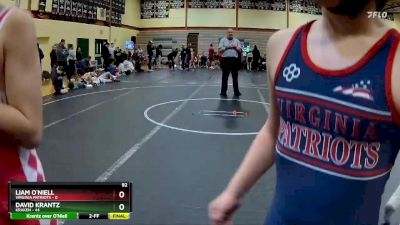 96 lbs Round 6 (10 Team) - Luca Seramone, Kraken vs Ben Holober, Virginia Patriots