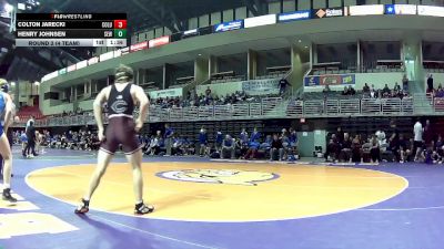 165 lbs Round 2 (4 Team) - Colton Jarecki, Columbus vs Henry Johnsen, Seward