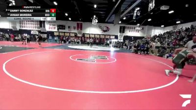 150 lbs Cons. Round 4 - Danny Gonzalez, Diamond Ranch vs Josiah Moreira, Brea Olinda