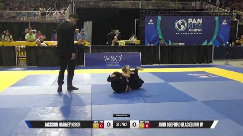 John Bedford Blackburn IV vs Jackson Harvey Kisor 2025 Pan Kids Jiu-Jitsu IBJJF Championship