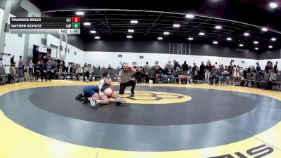 129 lbs Quarterfinals (8 Team) - Tavarius Briar, Olympia vs Hayden Schutz, LAW/Crass