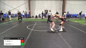 120 lbs Consolation - Trevor Jones, Coop Trained vs Joey Borrello, Scorpions