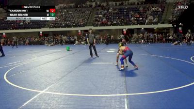 80 lbs Round 2 - Nash Becker, Dc Elite vs Camden Rutt, MN Elite