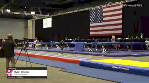 Dylan Stringer - Tumbling, Gymnast Factory - 2021 USA Gymnastics Championships