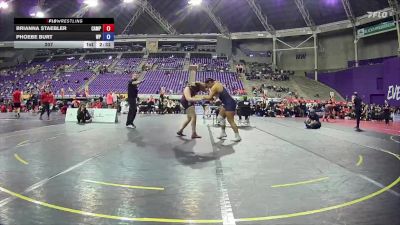 207 lbs Round 1 (16 Team) - Brianna Staebler, Campbellsville University vs Phoebe Burt, William Penn