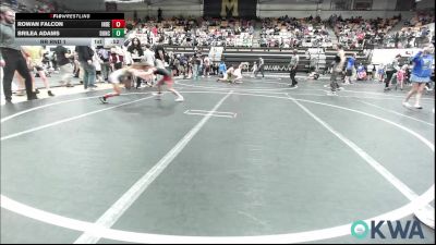 51-54 lbs Rr Rnd 1 - Rowan Falcon, Independent vs Brilea Adams, Duncan Demon Wrestling