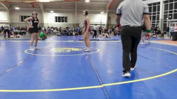 140 lbs Champ. Round 3 - Alexis Lazar, Brighton (Girls) vs Isabelle Hathaway, Garrett