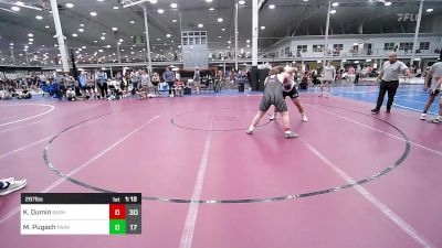 287 lbs Rr Rnd 1 - Kaleb Dumin, Boyertown vs Max Pugach, Parkland