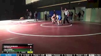 106 lbs Round 1 - Cale Nash, Clear Creek-Amana vs Tateum Schelich, Fort Madison