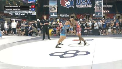 165 lbs Cons. Sub-quarters - Chaney Lewis Jr., Pennsylvania vs Adrian Barbosa, California
