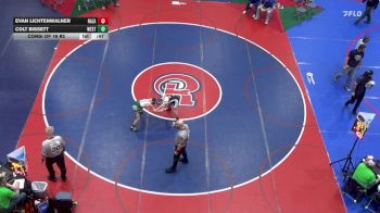 89 lbs Consi Of 16 #2 - Evan Lichtenwalner, Nazareth vs Colt Bissett, West Greene