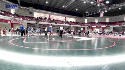 130 lbs Rr Rnd 3 - Alaya Watson, Yukon High School Girls vs Kylie Godsey, Bixby Girls HS