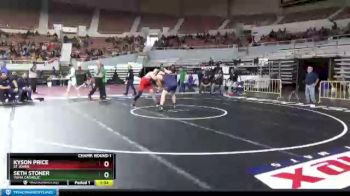 Champ. Round 1 - Kyson Price, St Johns vs Seth Stoner, Yuma Catholic